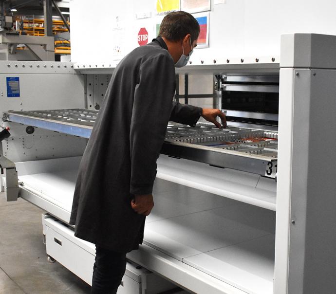 Usinage, GPAO et gestion des stocks